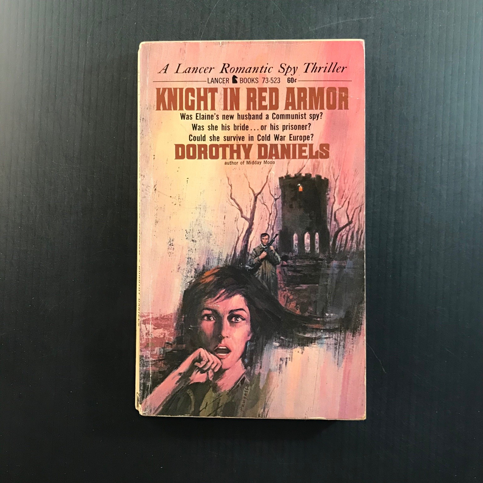 Knight in Red Armor Dorothy Daniels 1966 Lancer Books Spy Thriller