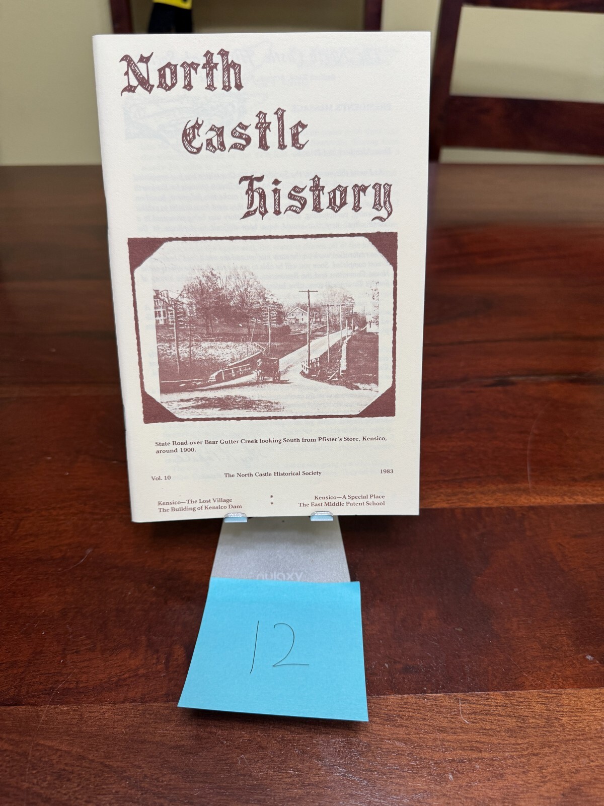 NORTH CASTLE NEW YORK (NY) HISTORY VOLUME #10 – 1983 BOOK