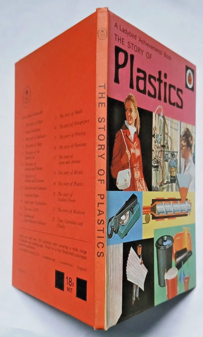 Ladybird The Story of Plastics 1973, Achievements book (601), 18p, 320, VGC/EXC