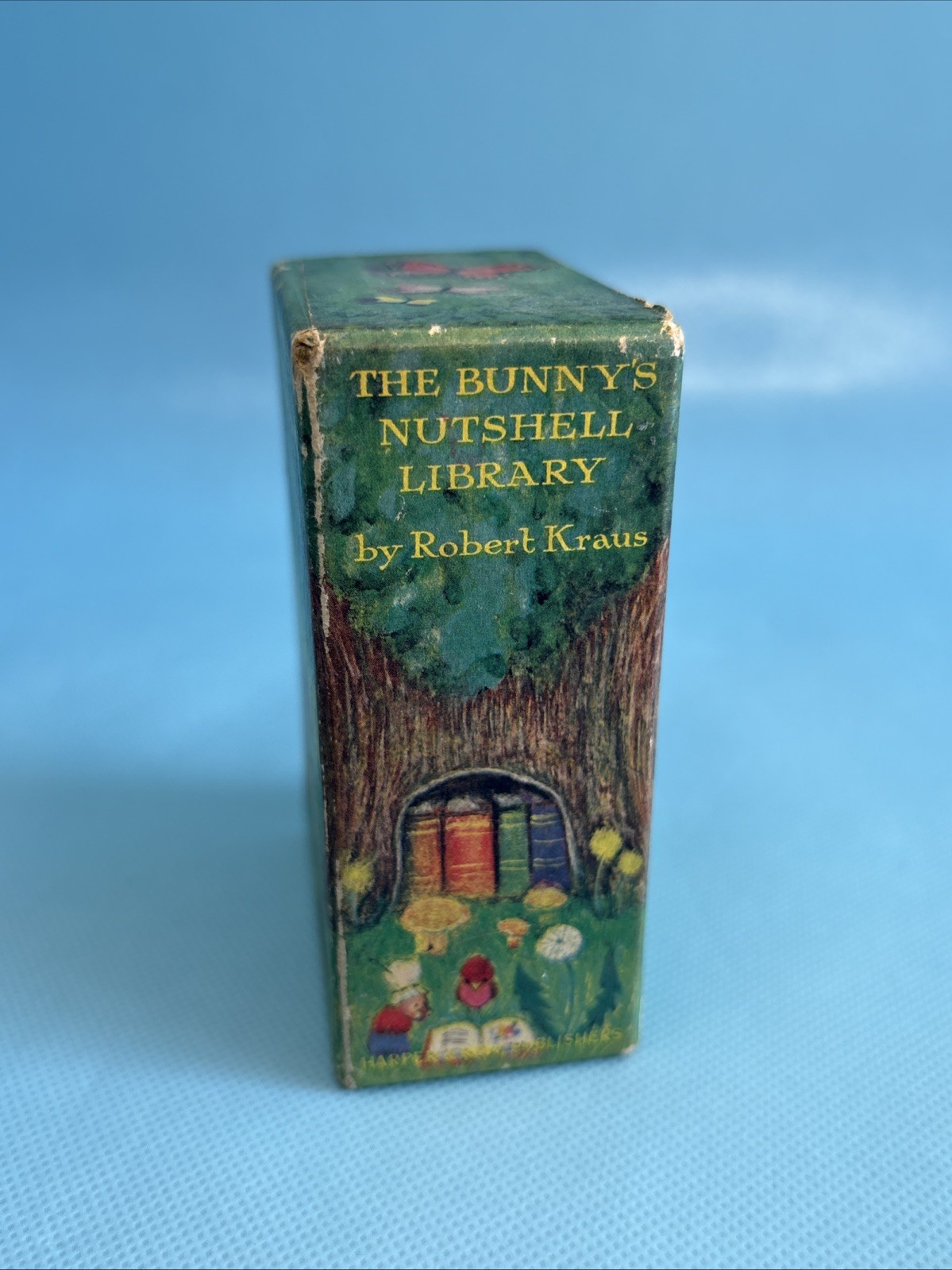 The Bunny’s Nutshell Library 4 Miniature Books In A Box By Robert Kraus 1965