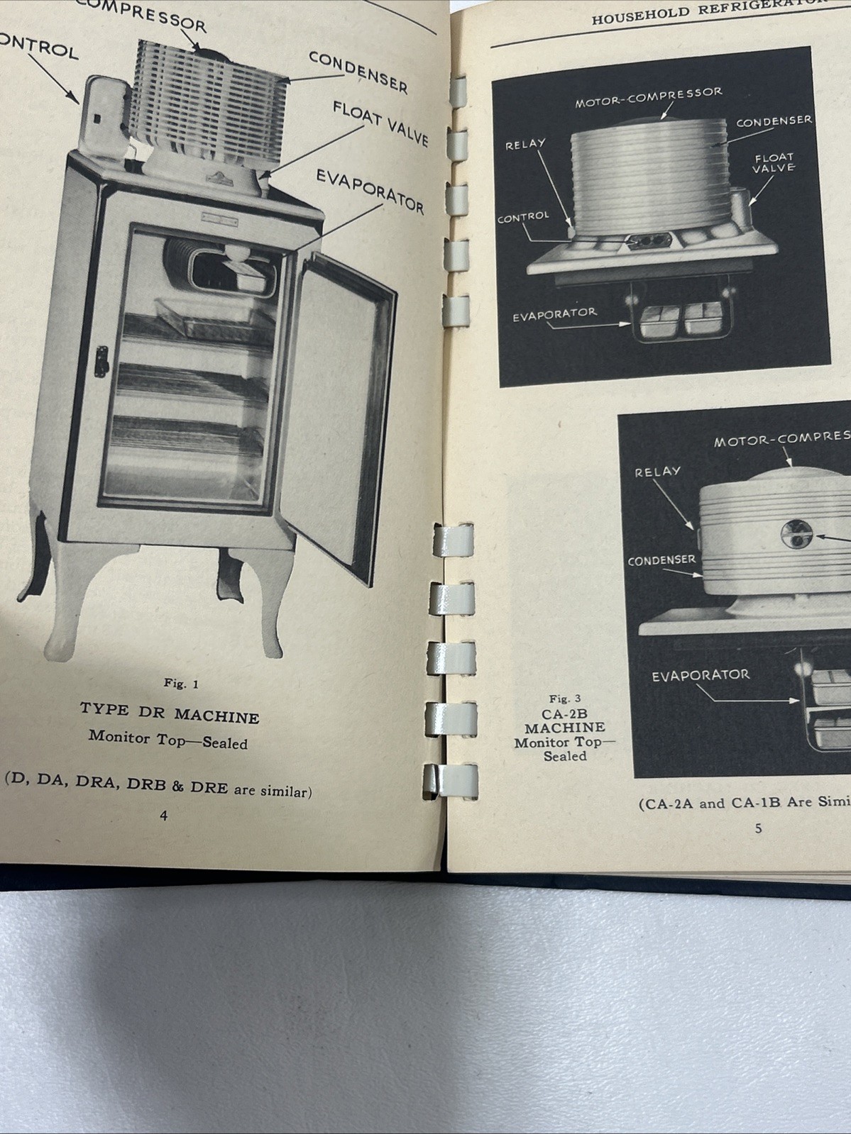 Appliance Service Handbook – General Electric (Spiral, Paperback, 1944)