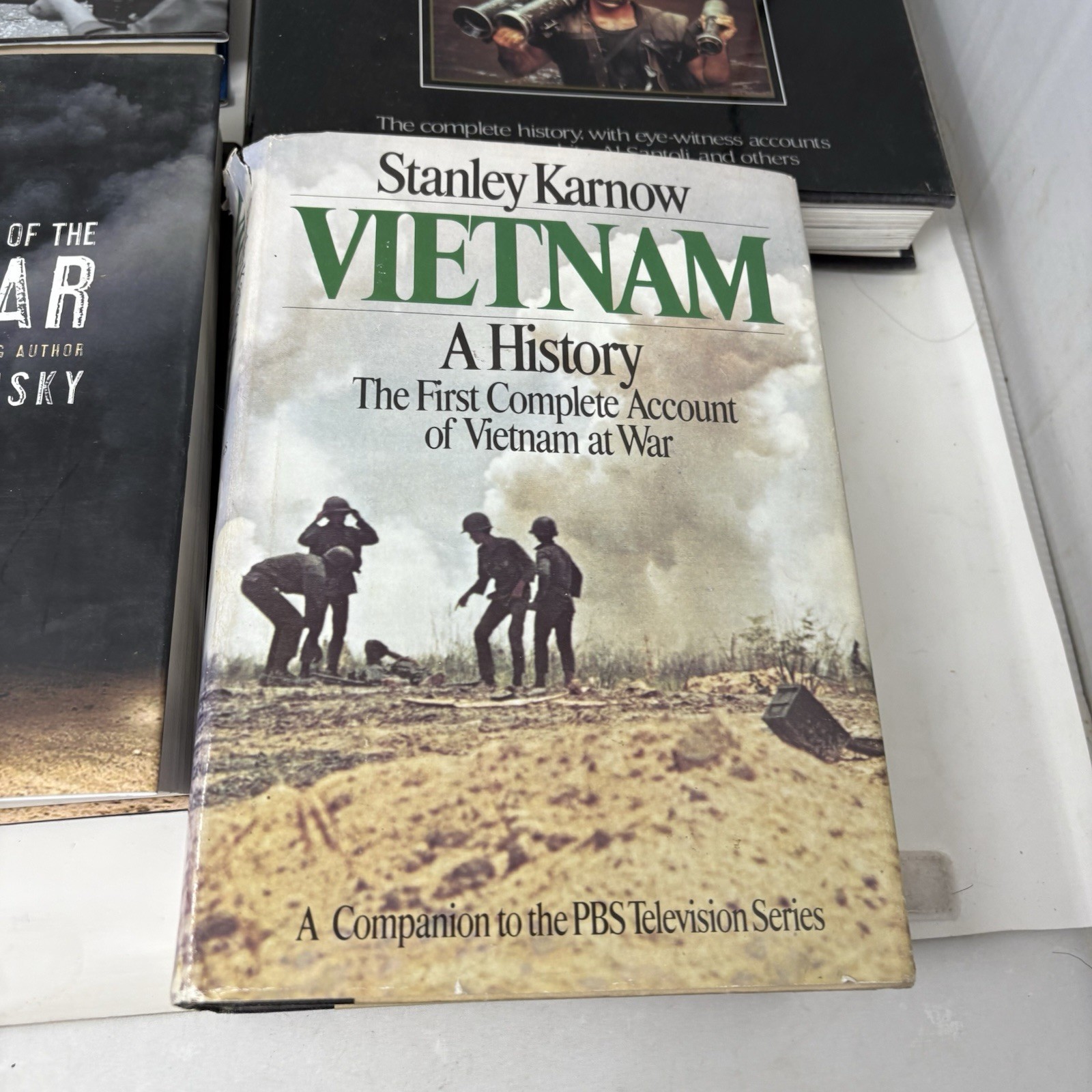 Military Hardback Book Lot Vietnam Iraq War Karnow Philbrick Moore Keith Nolan
