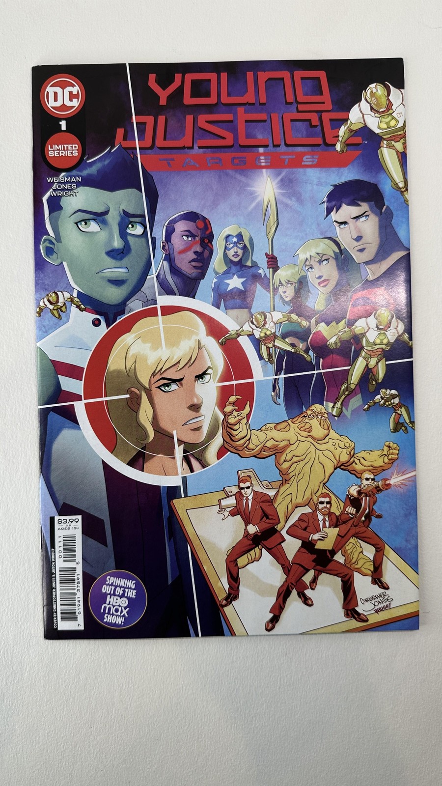 Young Justice Targets #1 Limited Series DC Comic 2022 HBO Max Show Spin-Off NM