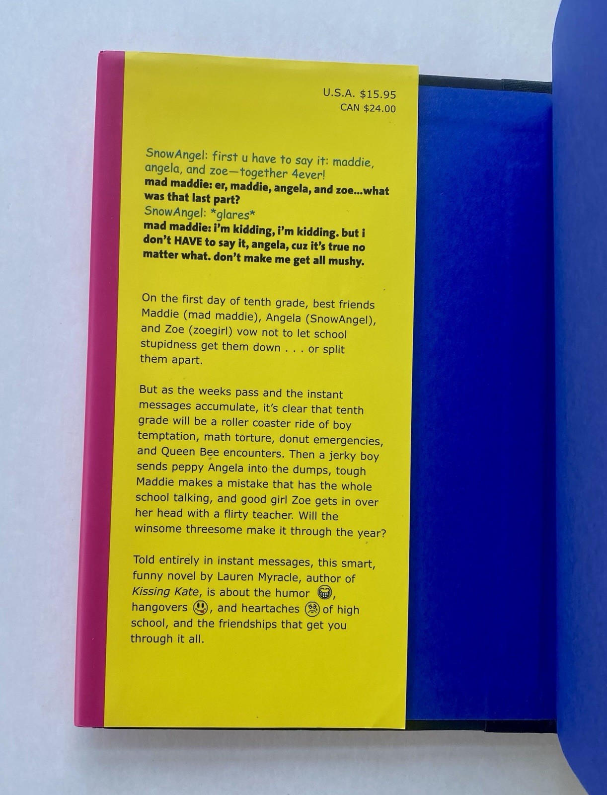 TTYL ~ Lauren Miracle ~ SIGNED Hardcover First Edition, First Printing