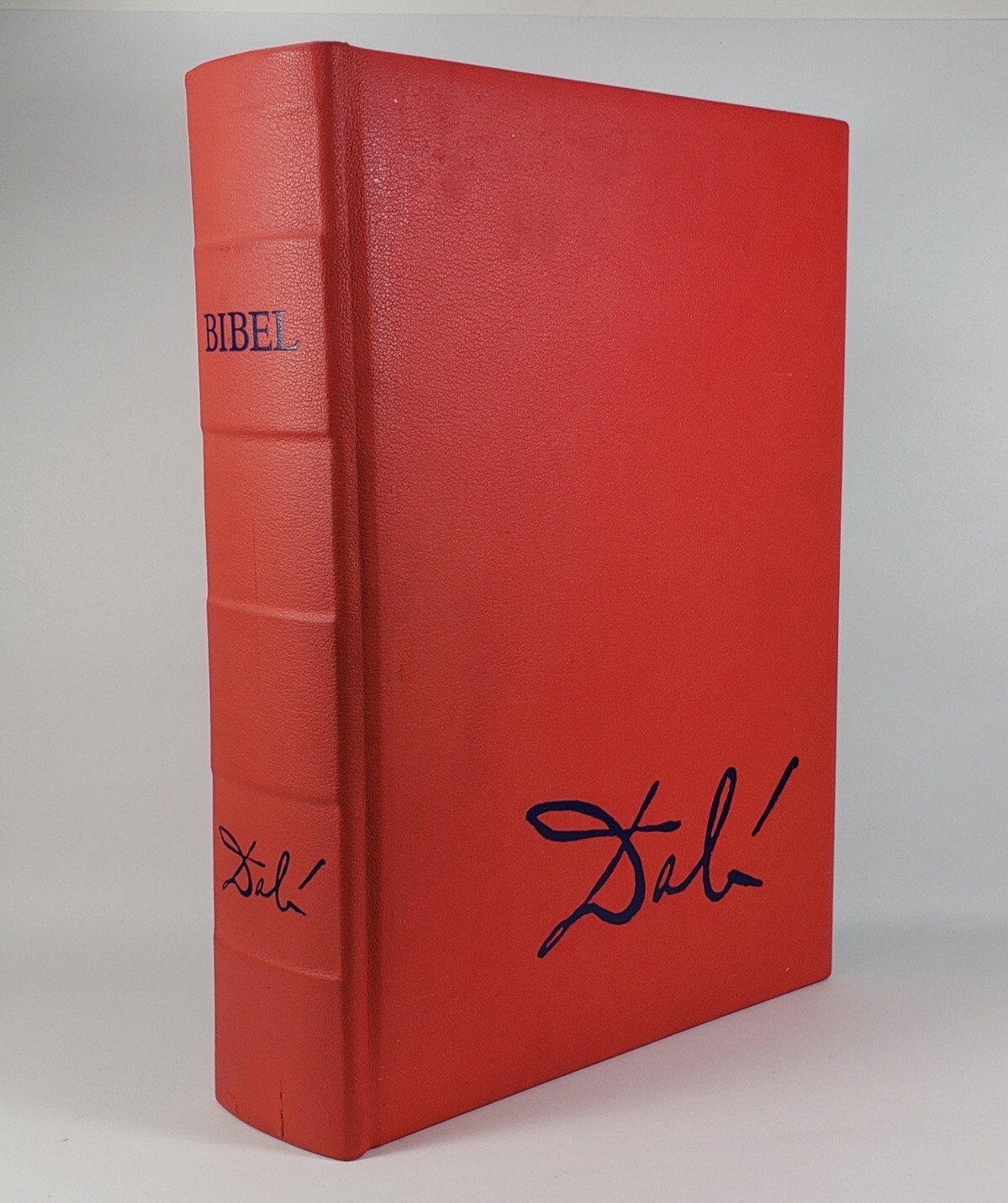 DALI Illustrated THE BIBLE in GERMAN Pattloch Verlag Augsburg 1997 w/ Slip Case