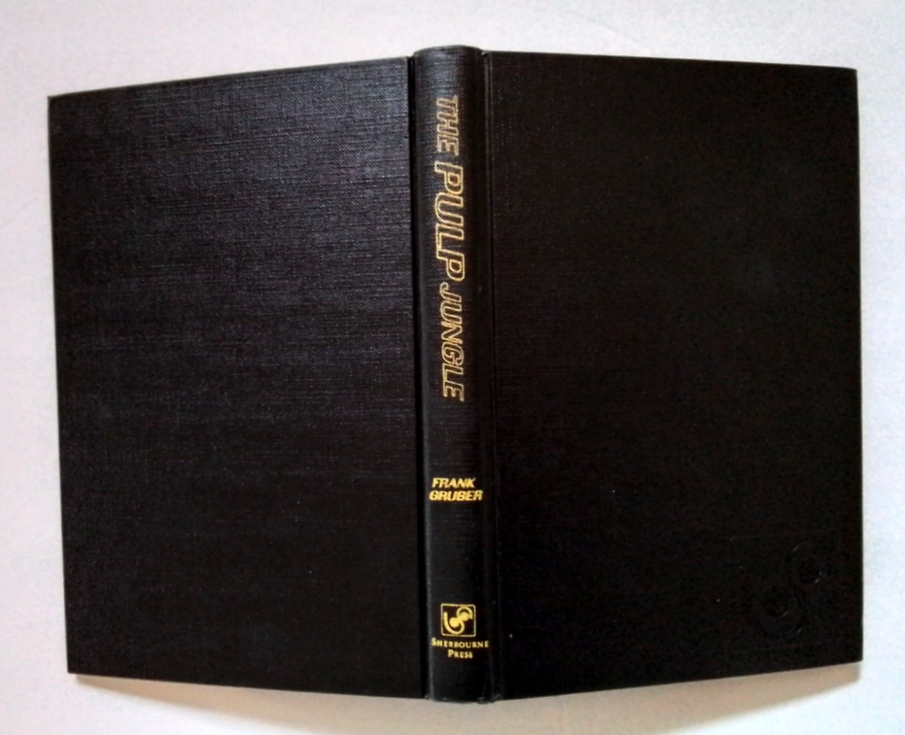 “THE PULP JUNGLE” 1967 1ST EDITION HC BOOK DUST JACKET “FRANK GRUBER” MAGAZINES