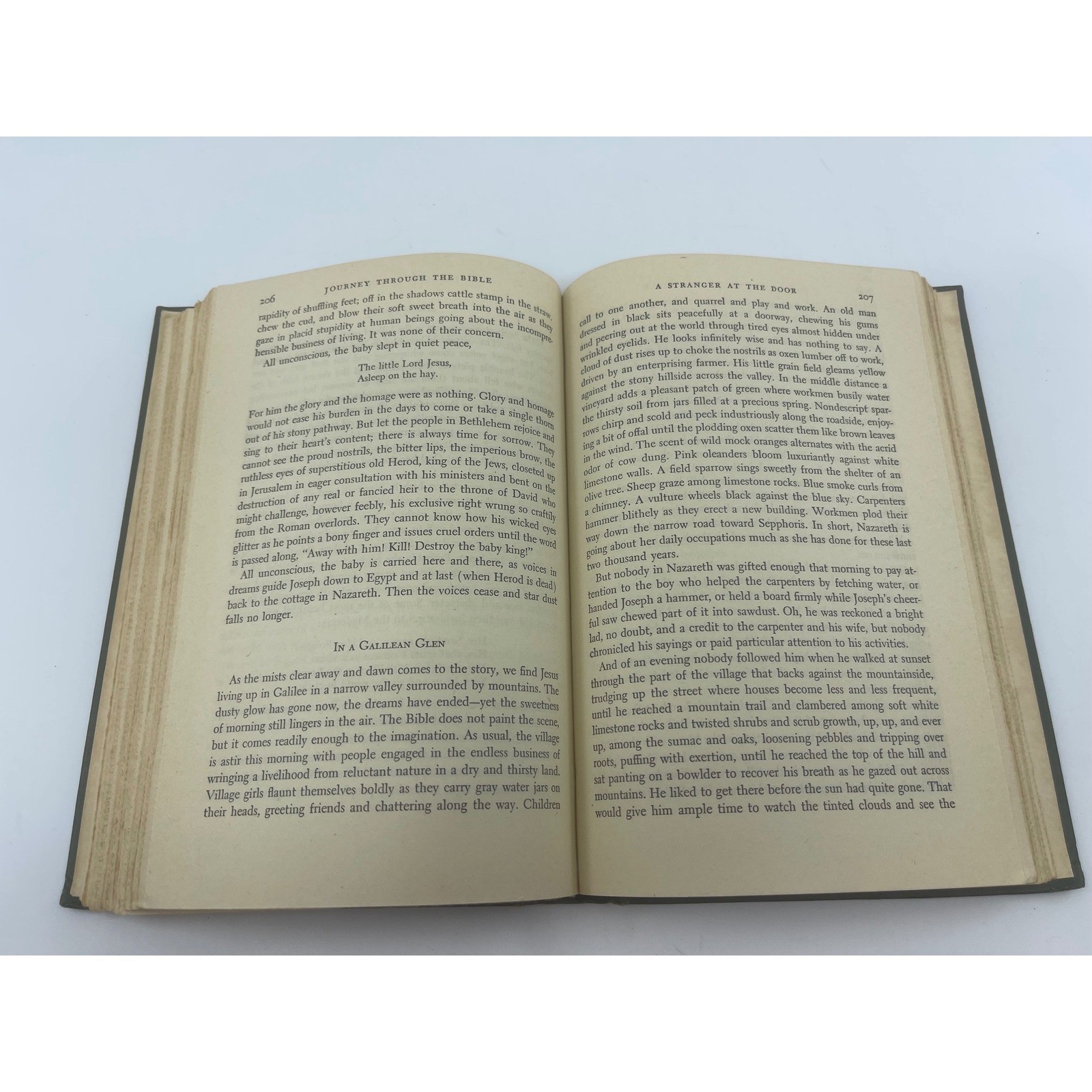 Journey Through The Bible Walter D Ferguson 1947 Harper Brothers Hardcover Green