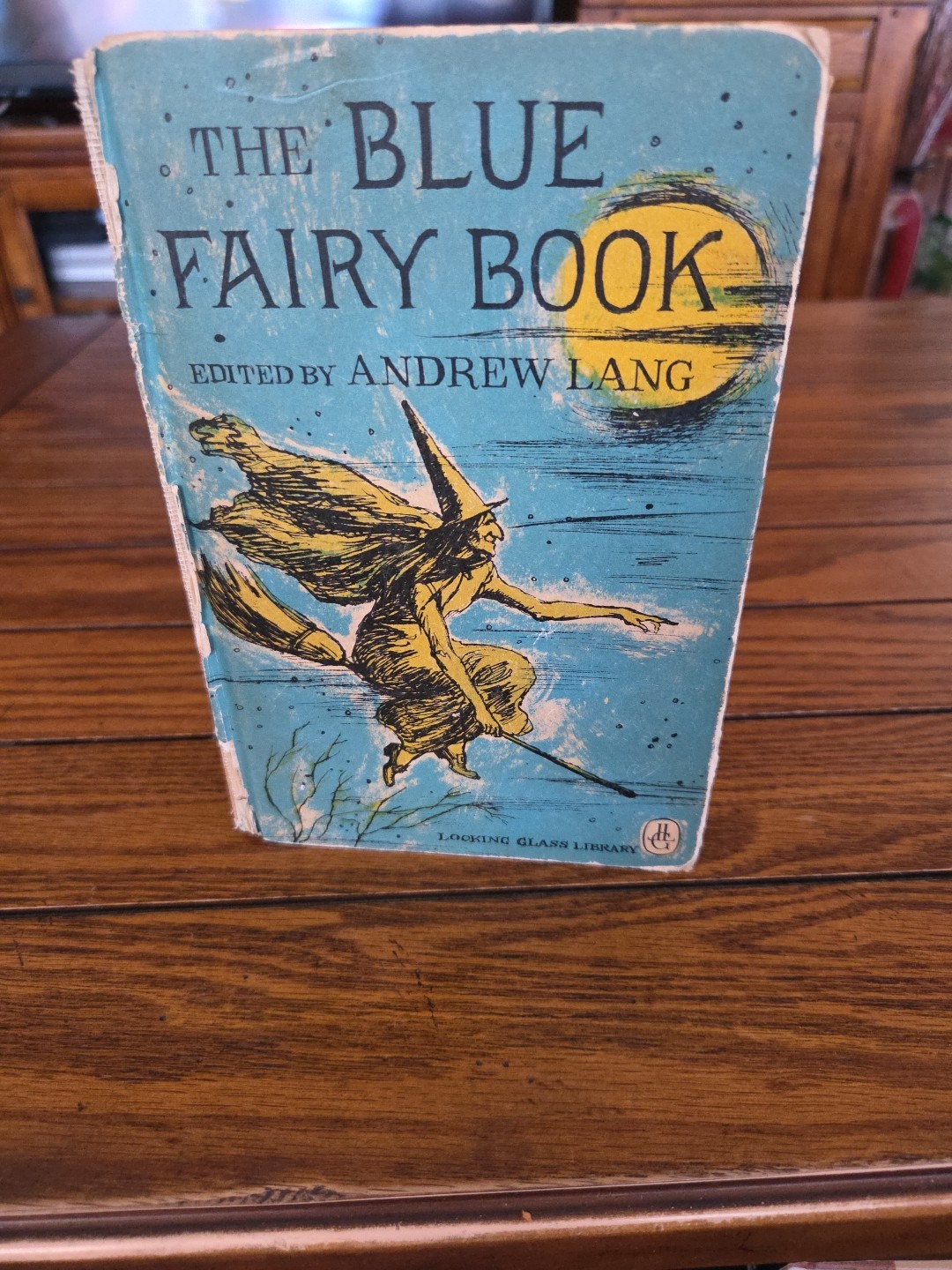 The Blue Fairy Book-Andrew Lang-First Looking Glass Library Edition!-1959-RARE!