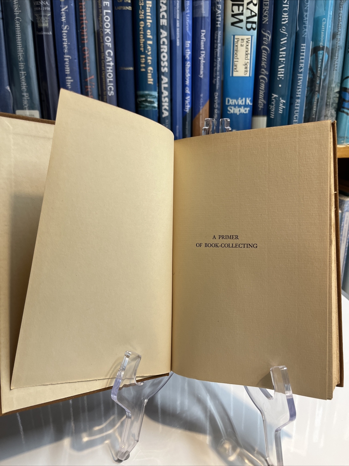 A Primer of Book-Collecting: Revised and Enlarged Edition- J.T. Winterich, 1935