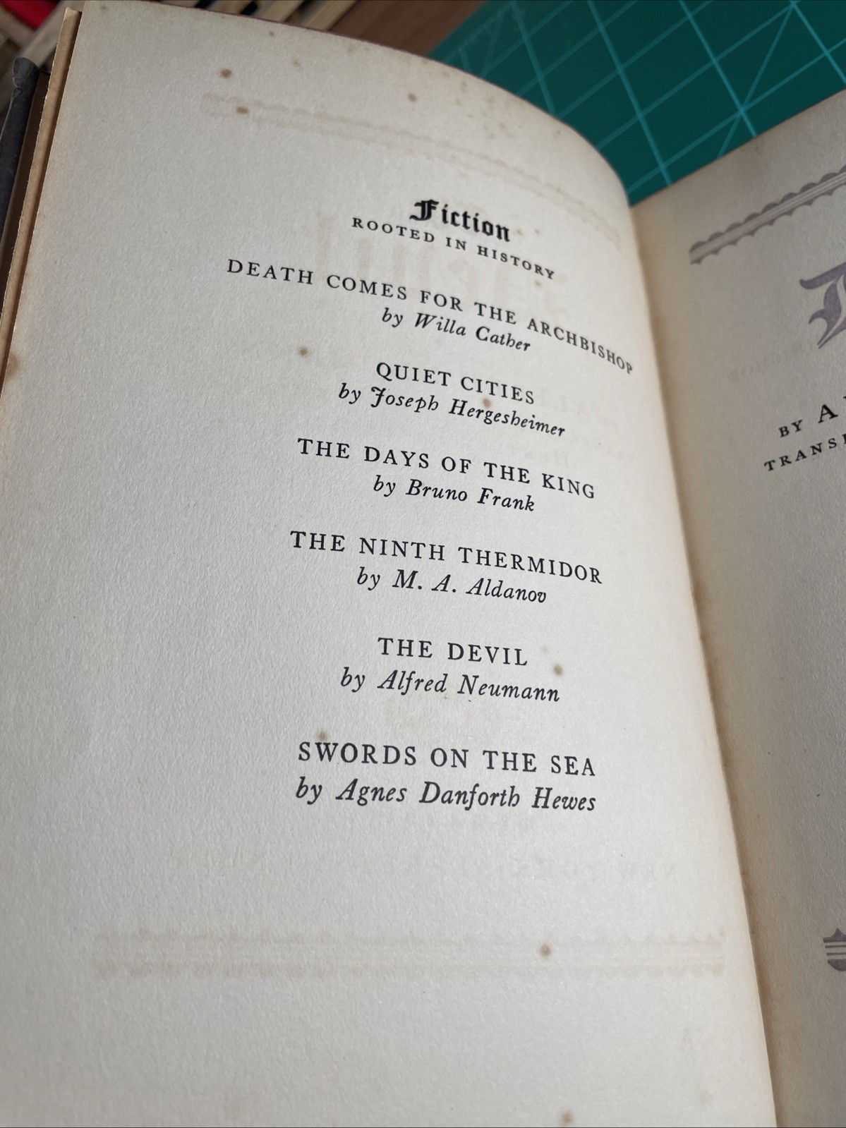 Vintage 1928 Book THE DEVIL by Alfred Neumann ~ Hardcover Alfred A Knopf