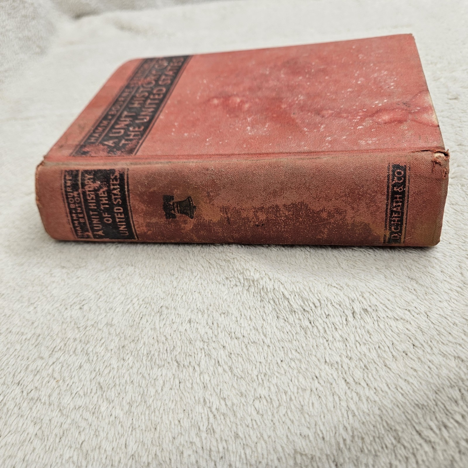 A Unit History Of The United States By William Hamm 1935 Vintage Hardcover