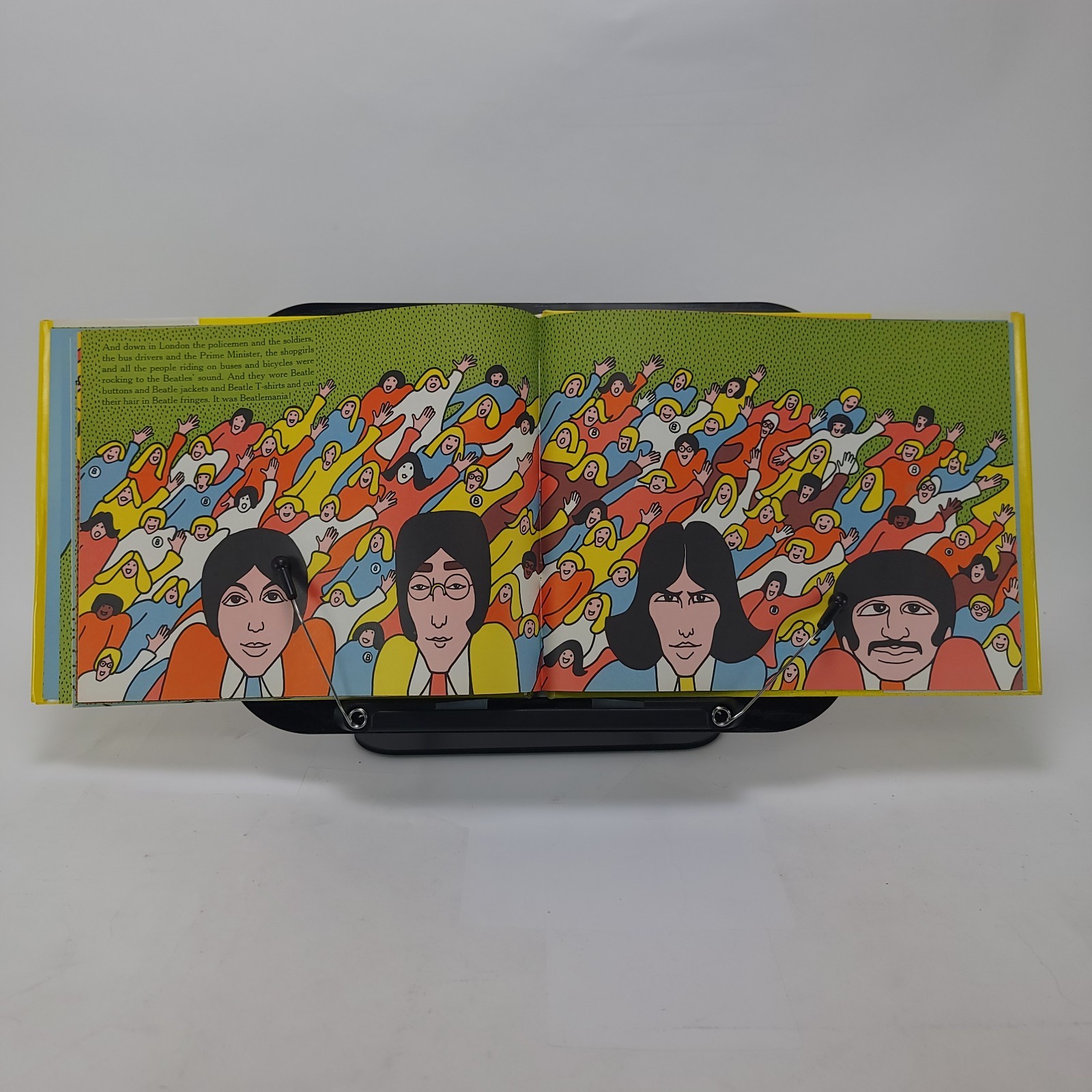 We Love You Beatles Margaret Sutton 1971 FE DJ Hardcover Book