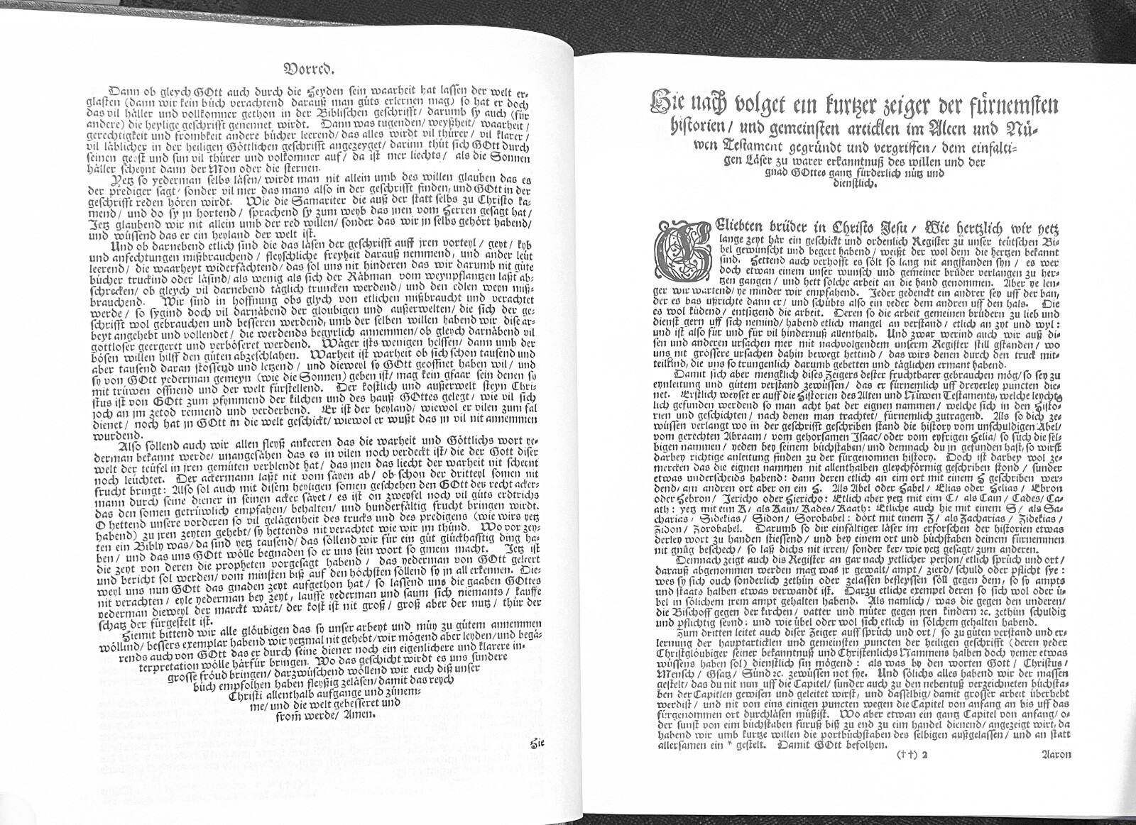 FROSCHAUER BIBEL 1536-1744-1975-2014 Amish Mennonite Hutterite Anabaptist Bible