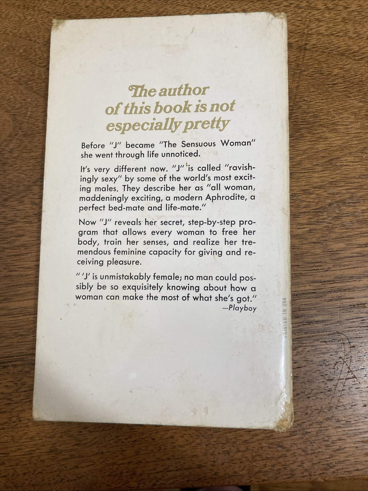 The Sensuous Woman By J Vintage Self Help Book Sex Appeal Romance 1969 Dell 1971
