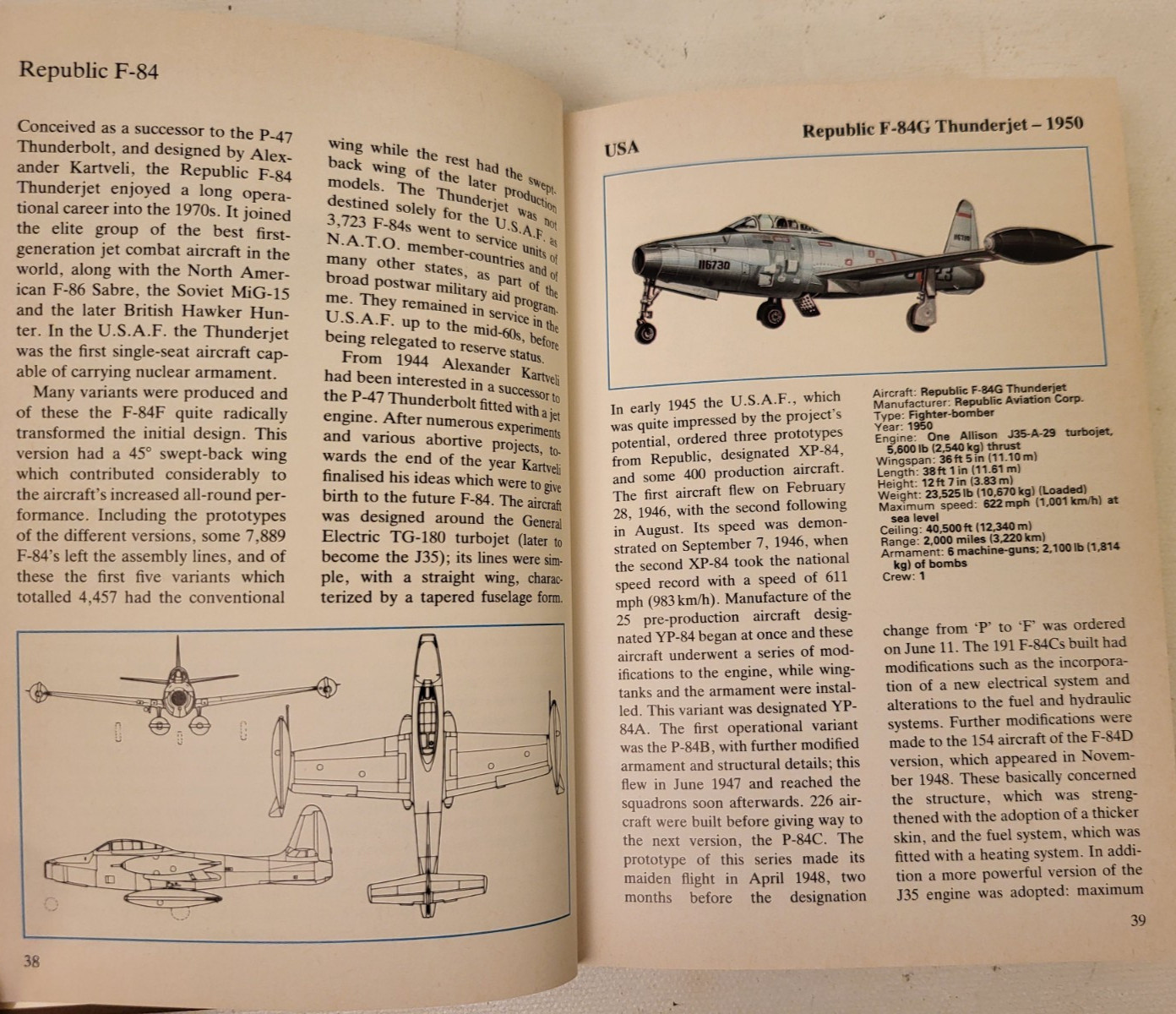 4 US & World Military Combat Fighter Airplane Aircraft HCDJ Illus. History Books