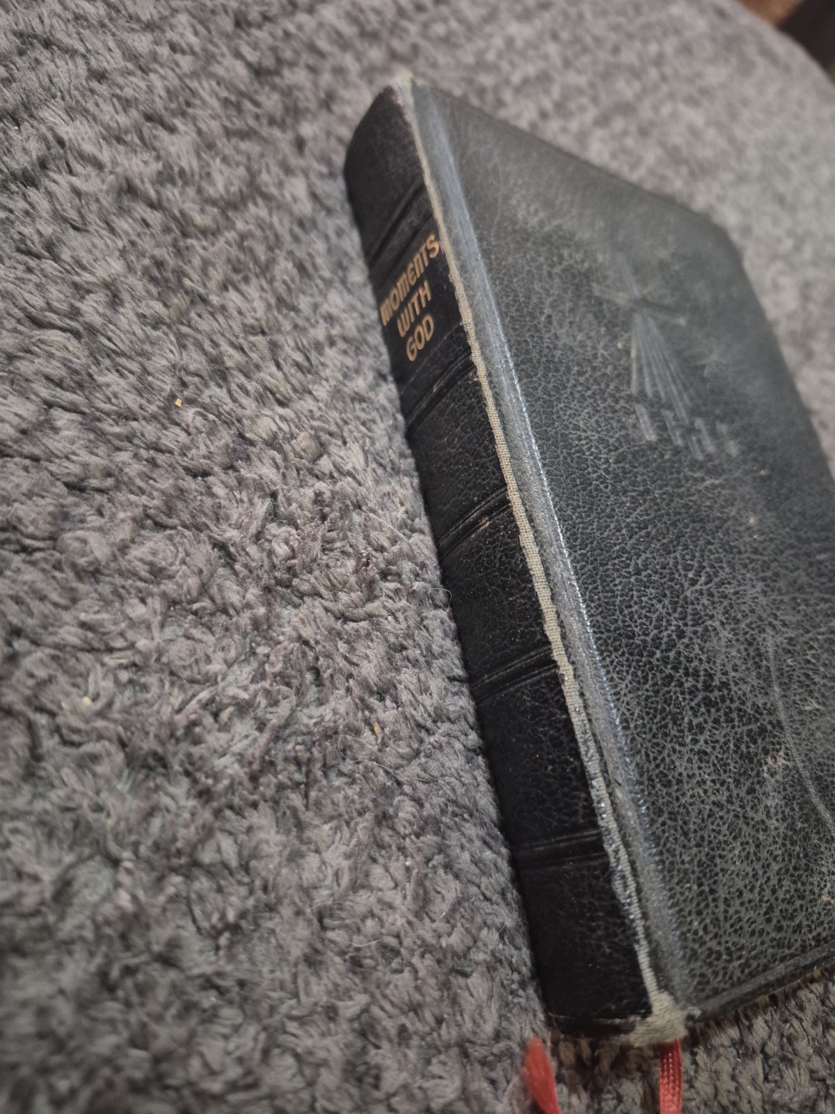 Vintage 1956 Moments with God Rev. Edward F. Garesche Prayer Book Christian Pray