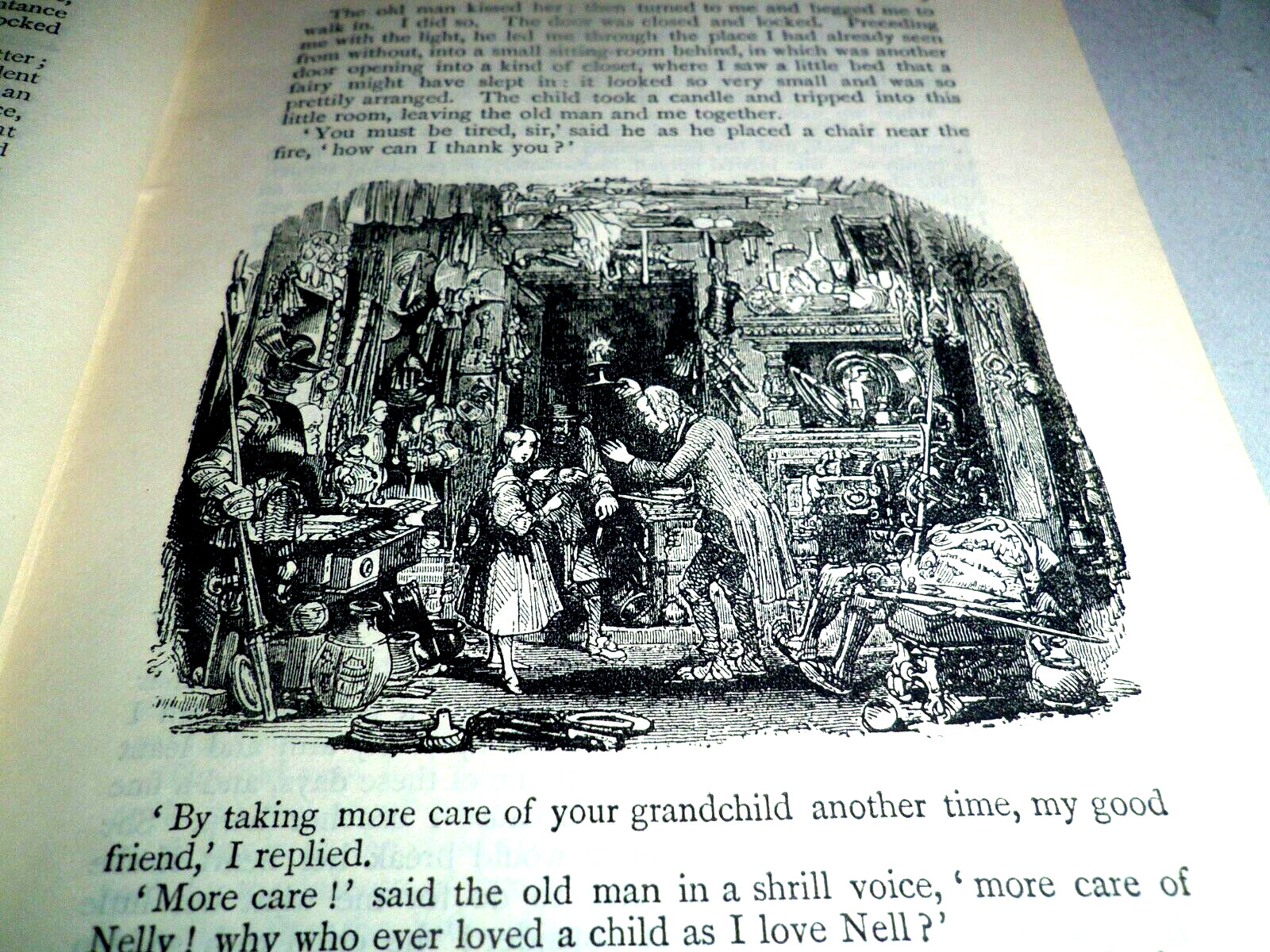 The Old Curiosity Shop by CHARLES DICKENS – 1906 Hardback Chapman & Hall HB VGC