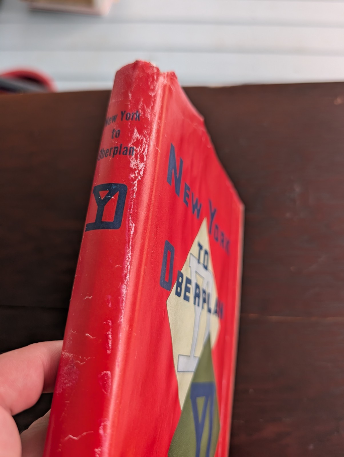 NEW YORK TO OBERPLAN Yankee Division with Dust Cover 1st Edition Read