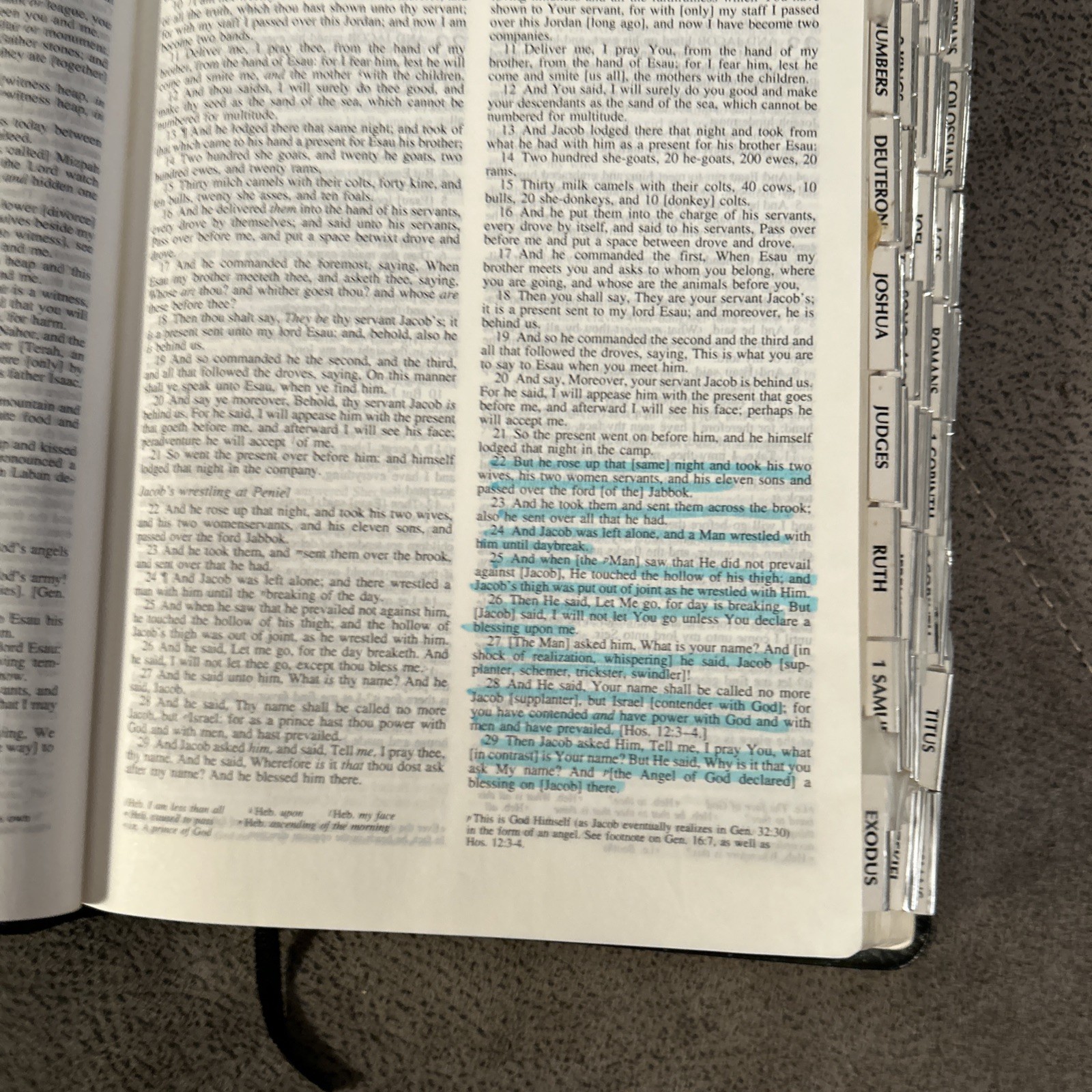 KJV Amplified Bible Parallel Edition Bonded Leather AMP 1995