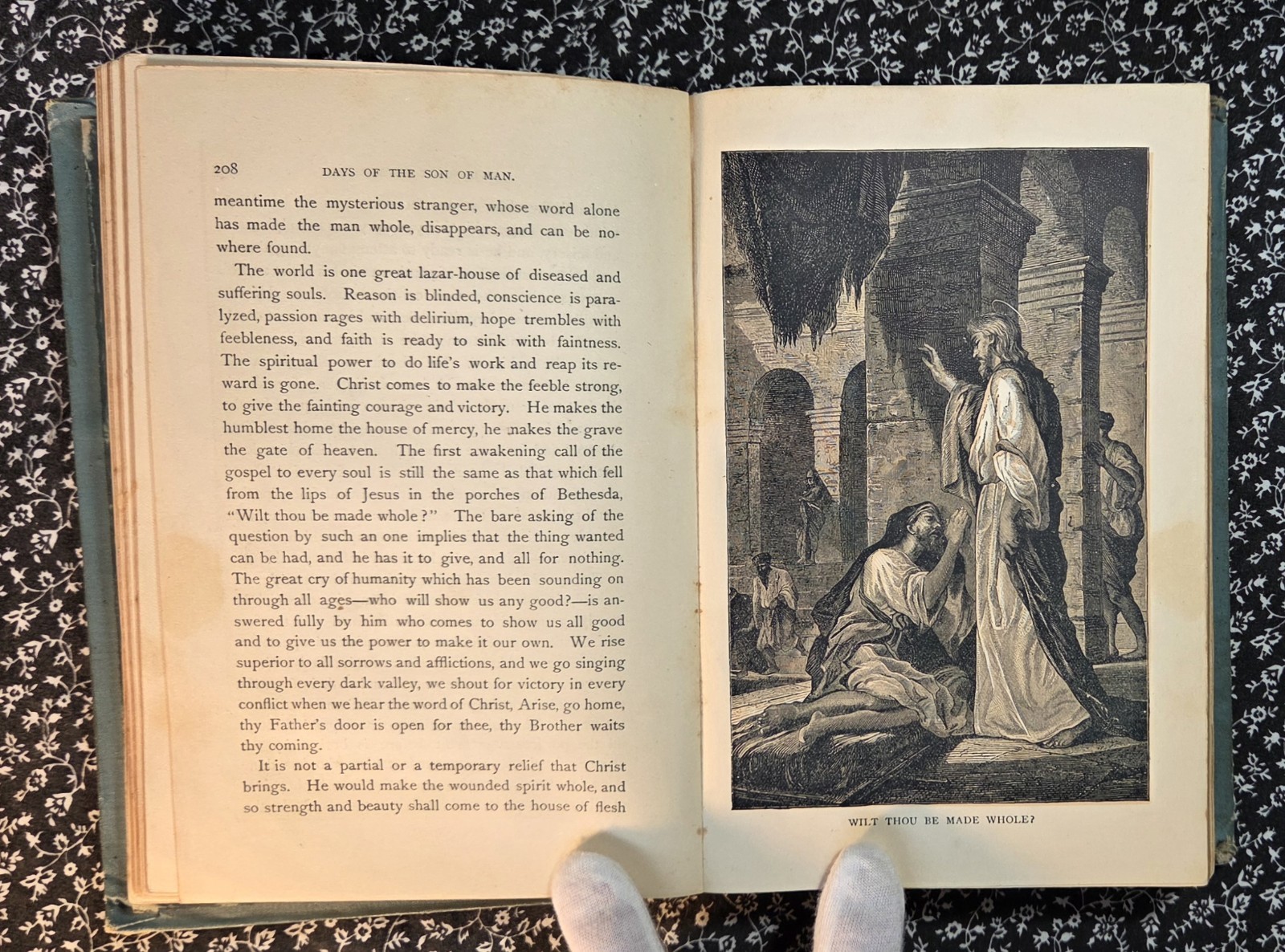 Walks With Jesus Or Days Of The Son Of Man By Daniel March, 1889, HC