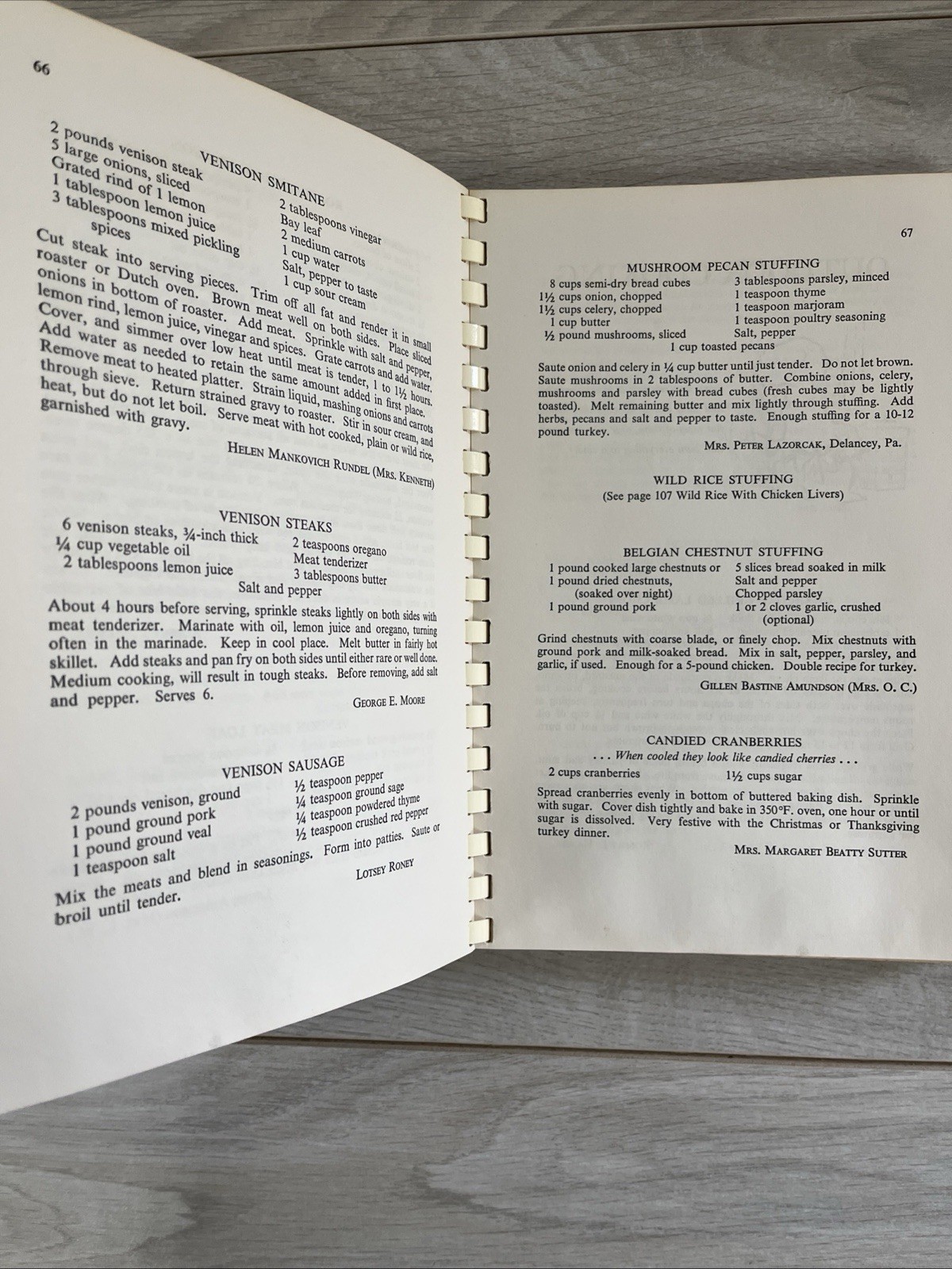 Vintage Cooking with the Groundhog 1967 sixth printing from Adrian Hospital
