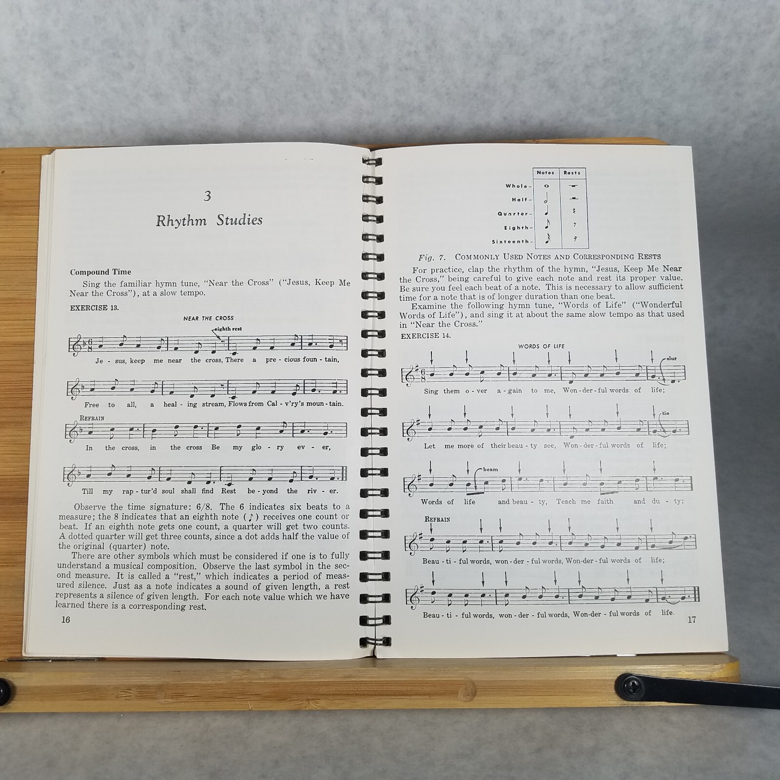 The Beginning Music Reader – 1958 Spiral Bound Paperback by James C. McKinney