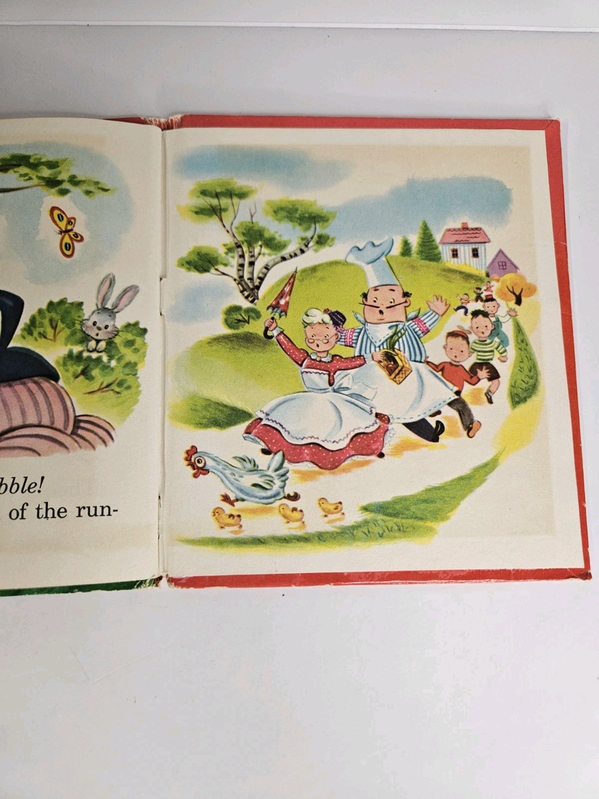 Vintage 1956 The Runaway Pancake Whitman Children’s Book Ben Williams