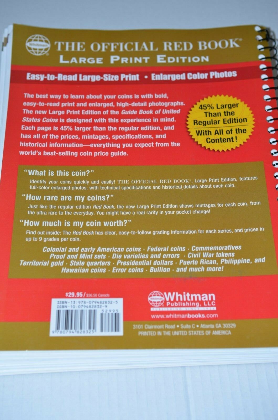 2010 Red Book of U.S. Coins Spiral by Kenneth Bressett and R.S. Yeoman (Trade Pa