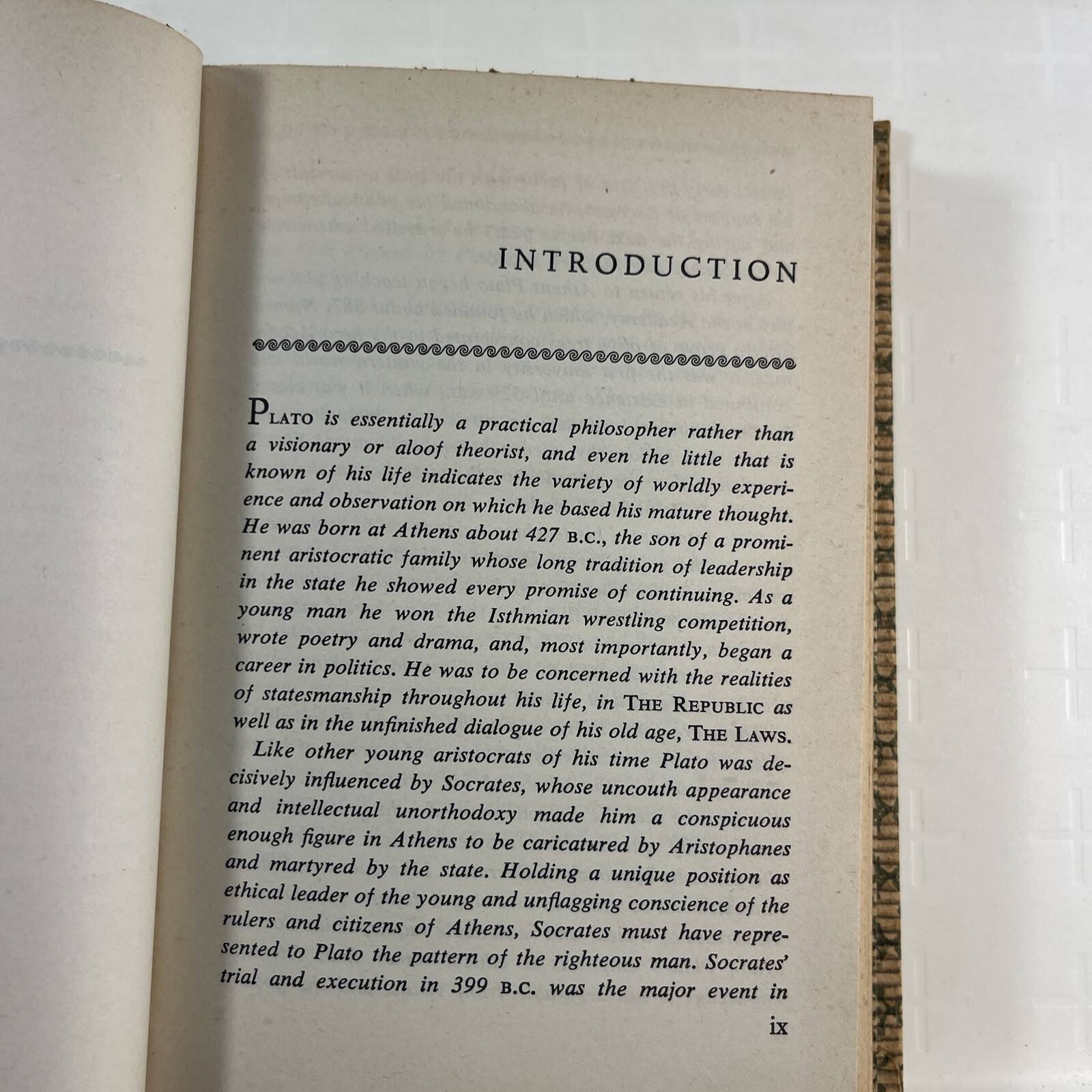 Plato Dialogues Hardcover 1951 Collectors Edition Pocket Books 1950