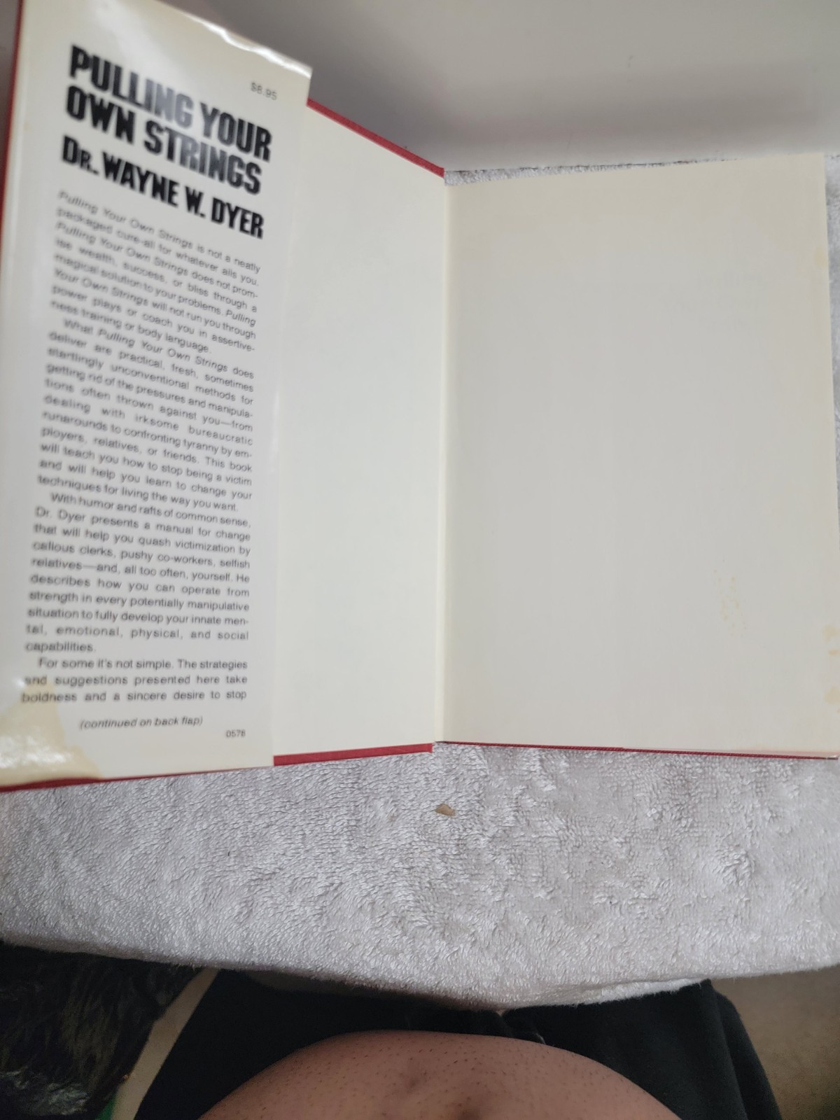 1978 Pulling Your Own Strings by Wayne Dyer 1st Edition, Hardcover Very GOOD