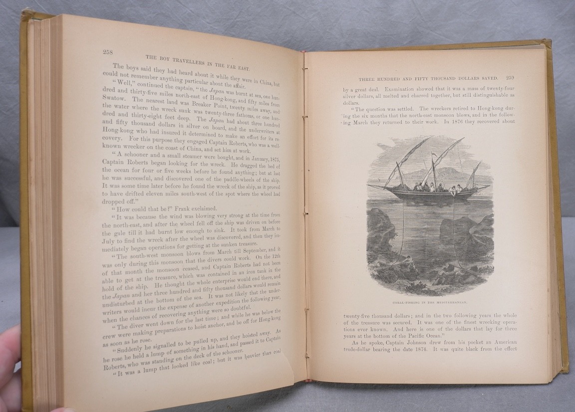 The Boy Travellers in the Far East, Siam and Java, Thomas Knox, Harper, 1881!