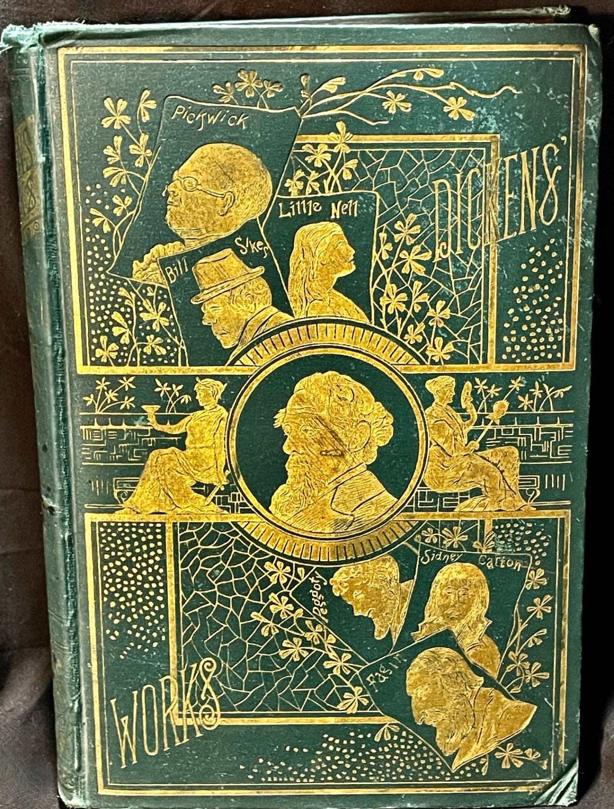The Works Of Charles Dickens Volume I-VI 6 Volumes 1870-80’s Colliers Unabridged