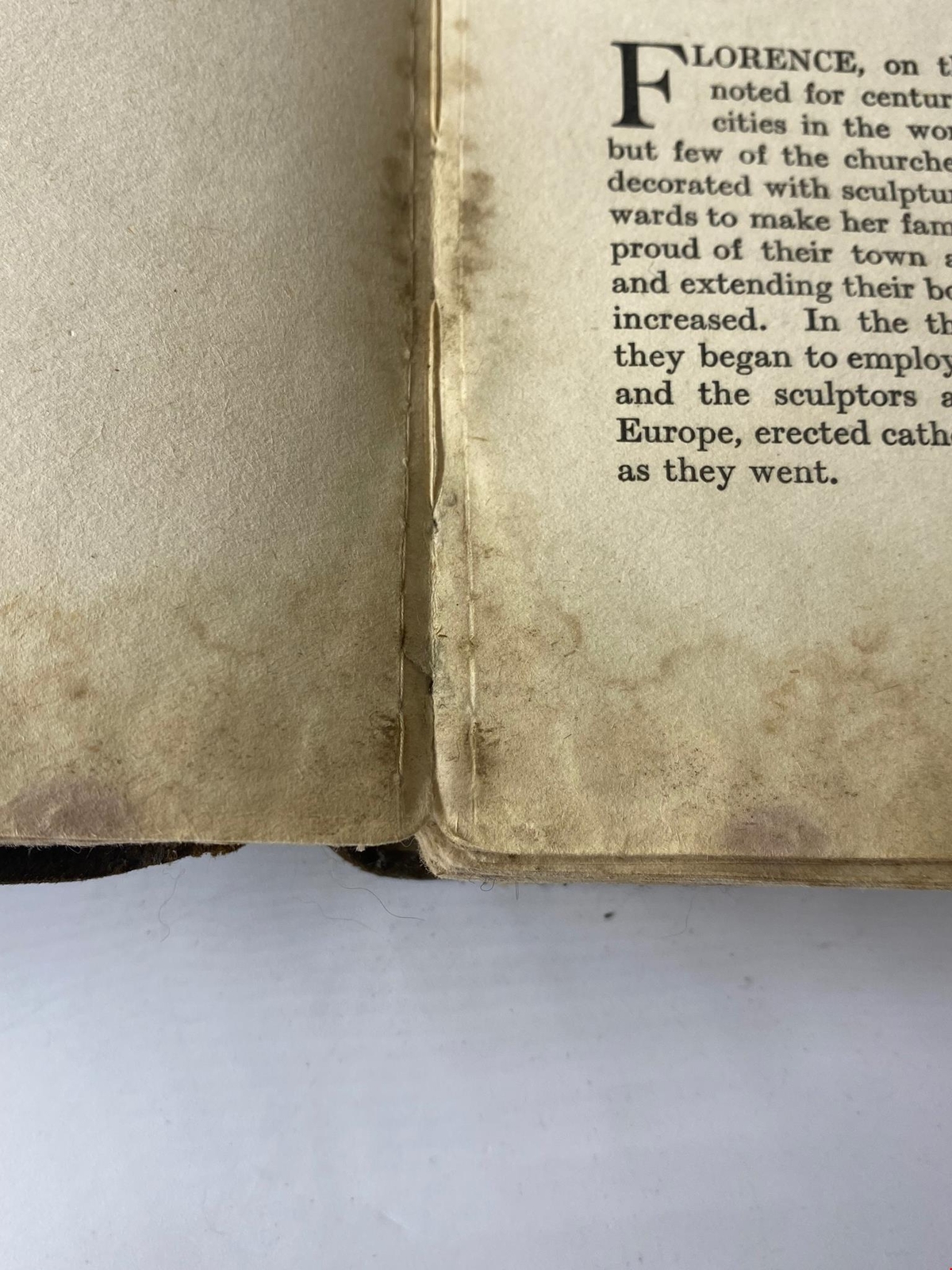 Antique Leather Bound Stories from Dante by Susan Cunnington Vintage Book Fair
