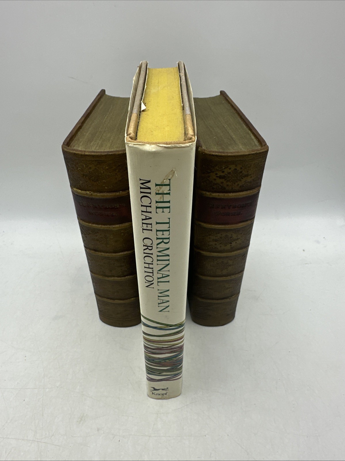 Michael Crichton The Terminal Man 1972 1st Edition Sci Fi Thriller (24-8)