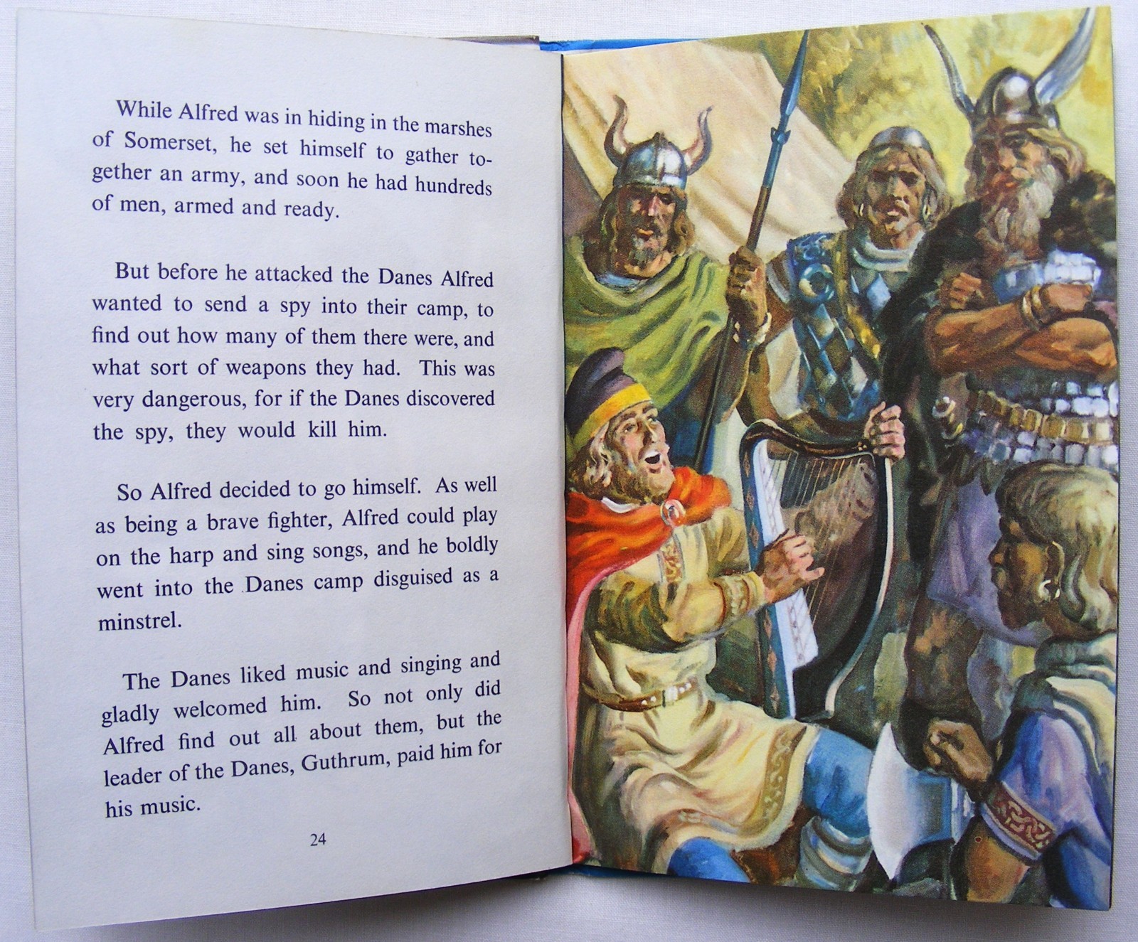 Vintage Ladybird Book – King Alfred the Great–History 561-VGC/Fine +FREE COVER+
