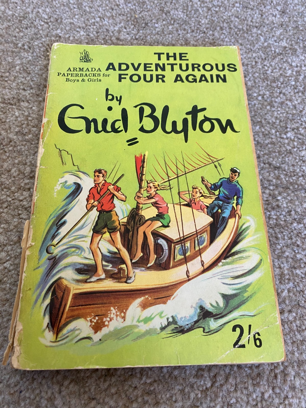 The Adventurous Four Again by Enid Blyton 1962 paperback