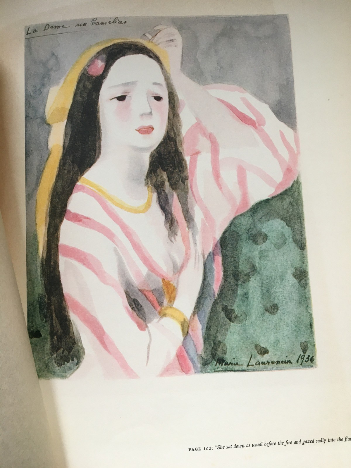 1937 Camille Alexandre Dumas Limited Editions Club Signed by Marie Laurencin