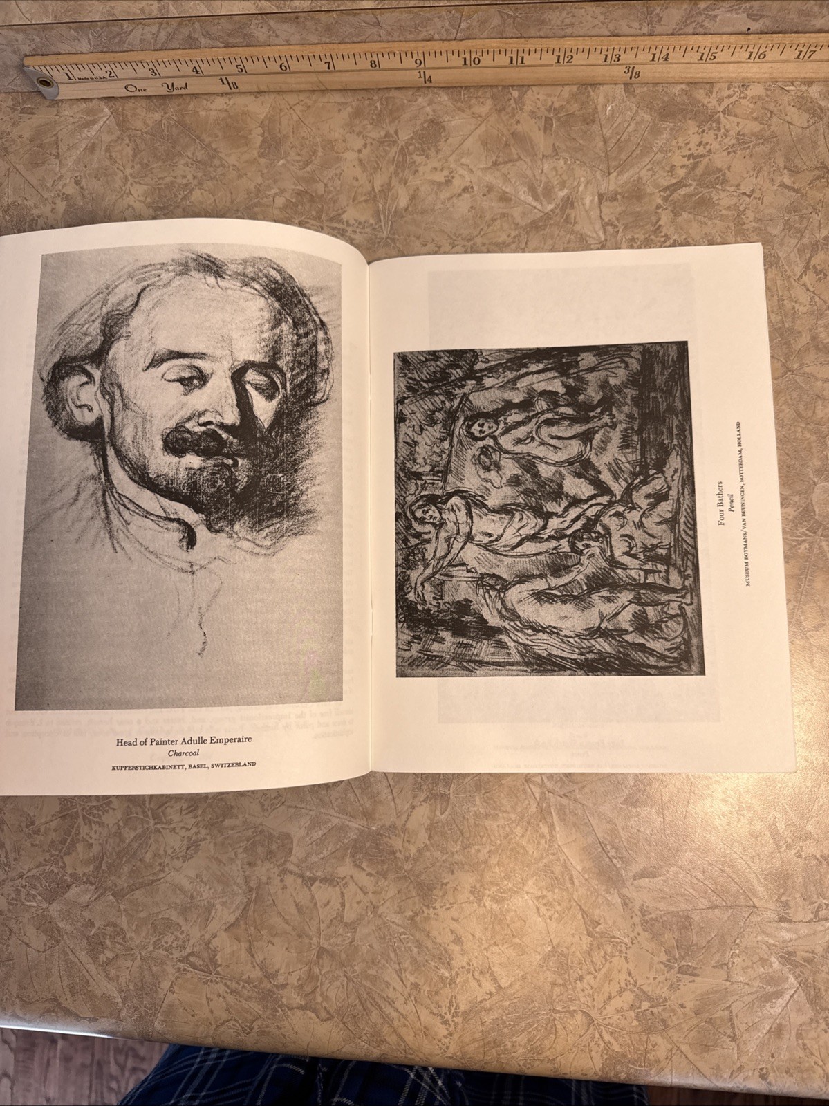 Drawings of Cézanne and Renoir Master Draughtsman Series Longstreet 1965