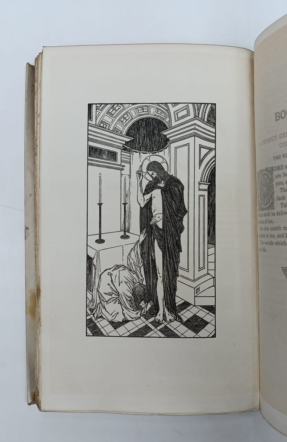 OF THE IMITATION OF CHRIST by Thomas à Kempis Limited Edition [1898] Full Vellum