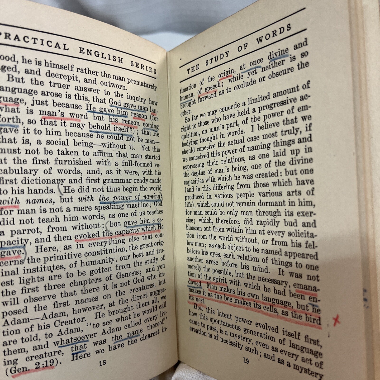 The Study Of Words by Richard Chenevic Trench, Funk & Wagnalls, NY 1911