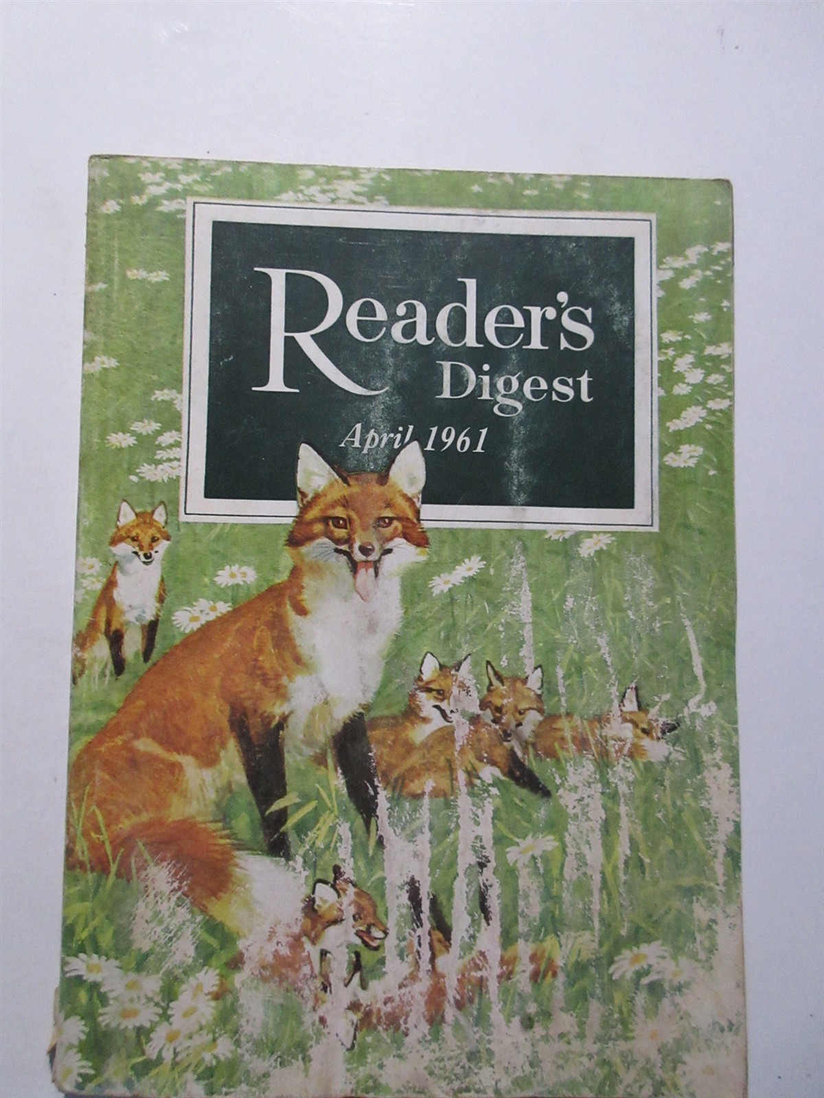 Readers Digest April 1961 John G. Hubbell Ray Bradbury Pancho Segura