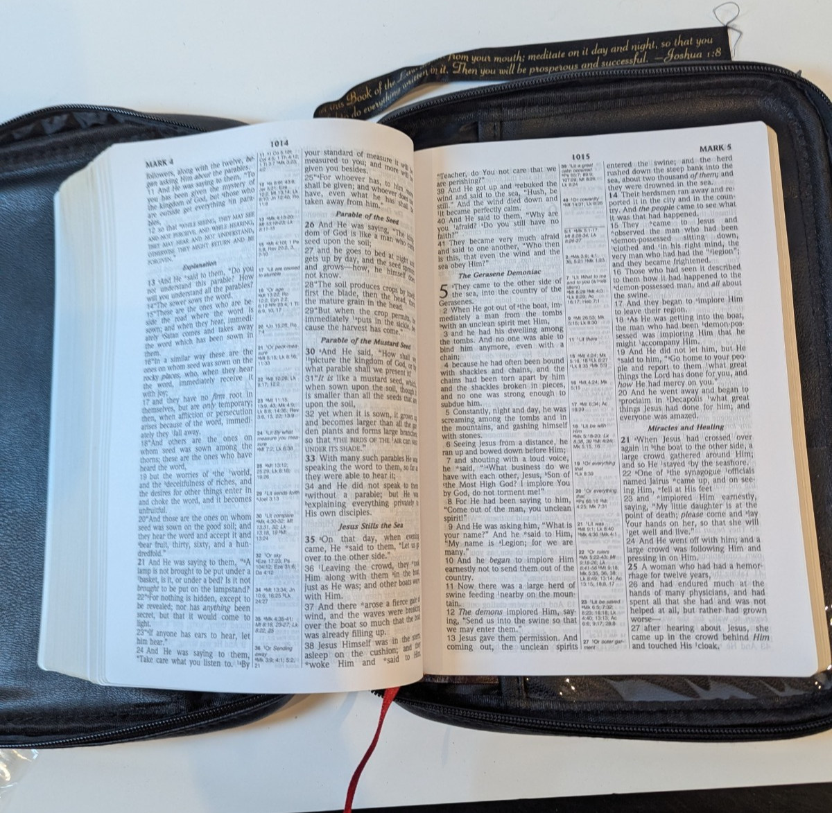 Holy Bible New American Standard Version Update Edition with Faux Leather Cover