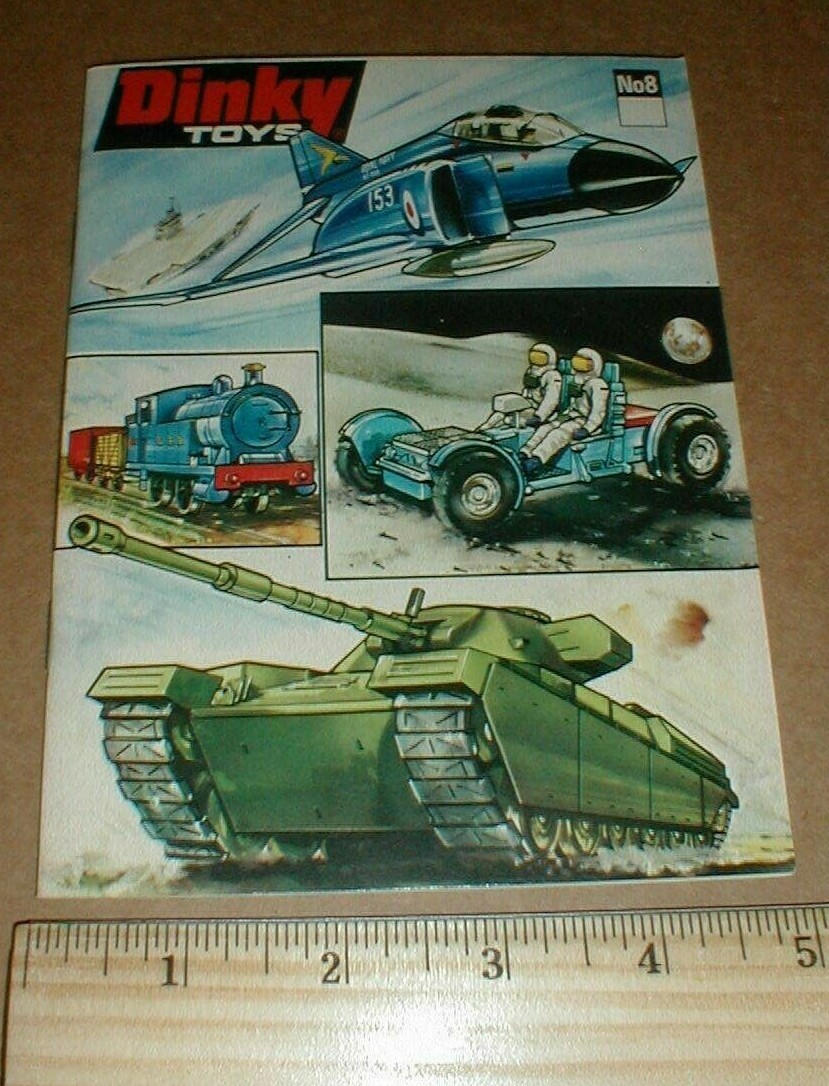VTG Dinky Toys No 8 Pink Panther SSP Thunderbirds Captain Scarlet Catalog Book