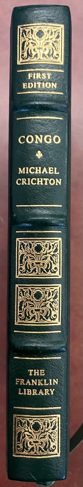 Congo by Michael Crichton 1980 First Edition Society