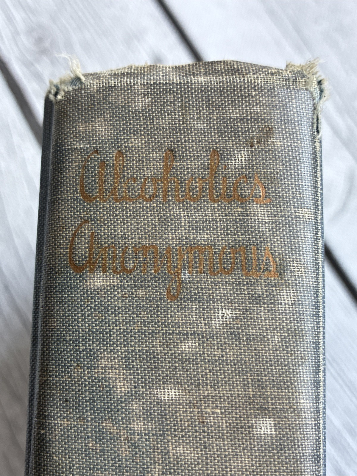 1966 Alcoholics Anonymous 2nd Edition, 8th Printing, “ BIG BOOK” Hardcover No DJ