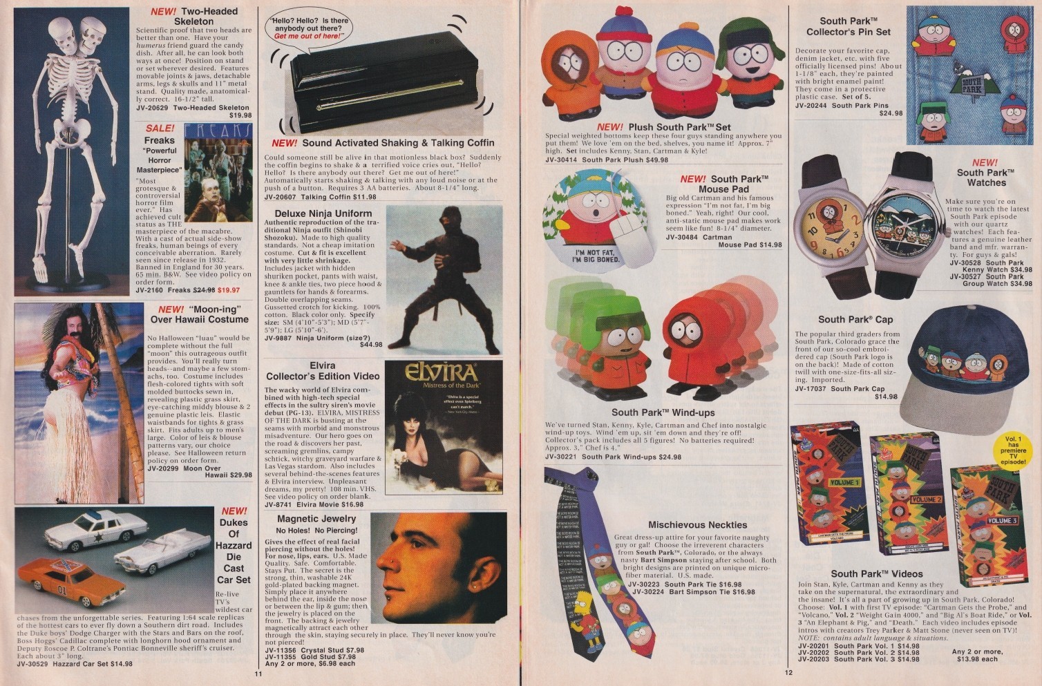8 old Johnson Smith Co. Curios Gifts Novelty Catalogs (1960s, 70s & 90s) on DVD