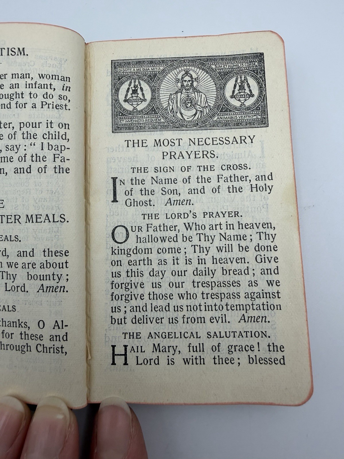 Antique Manual Of Catholic Devotions Pocket Manual The Ave Maria Press 1914-22