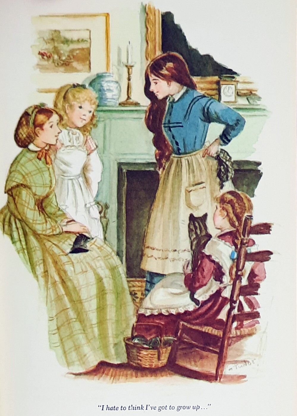 LITTLE WOMEN Original TASHA TUDOR Art FIRST EDITION Louisa May ALCOTT book 1969