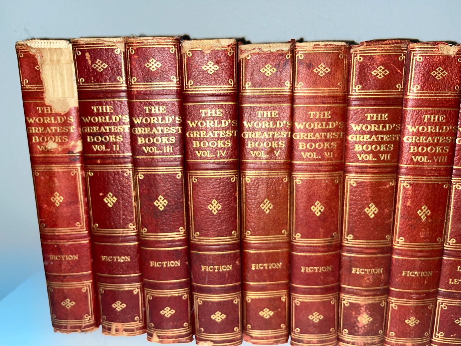 Full Set “The World’s Greatest Books” 1910 McKinley Stone Mackenzie McClure