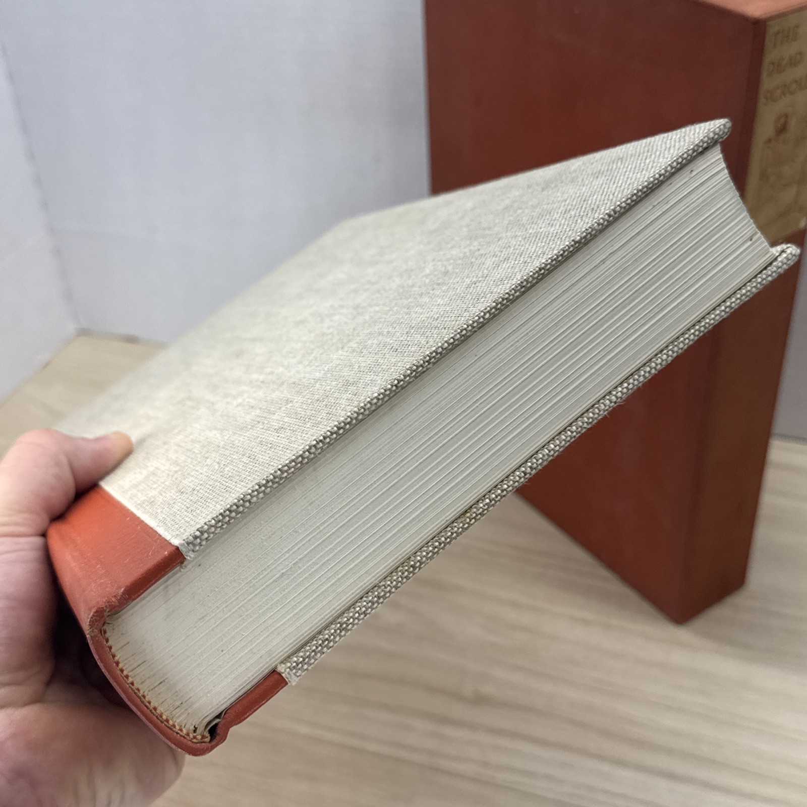 The Dead Sea Scrolls LEC 1966 Signed Shraga Weil #484 Slipcase Fine Press Vermes